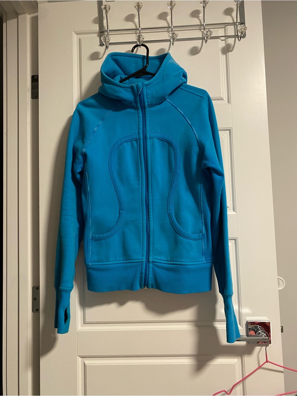 LULULEMON Teal Blue Full-Zip Hooded Jacket